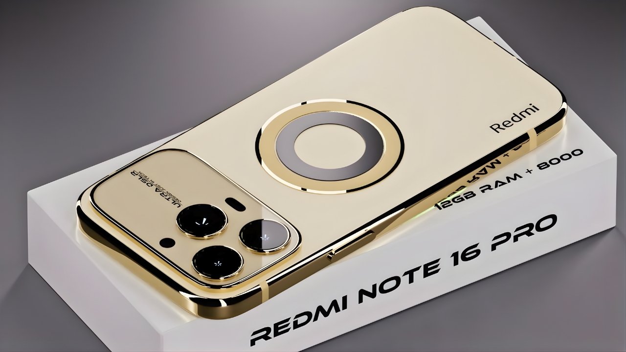Redmi Note 16 Pro 5G: el nuevo smartphone con pantalla 4K, batería de 8000 mAh y 12 GB de RAM que sorprende con su diseño oficial en 2026